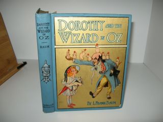 Dorothy And The Wizard Of Oz By L.  Frank Baum - 1st Ed,  1908 Reilly & Britton Co