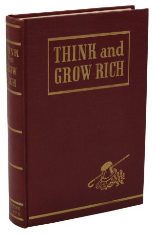 Think and Grow Rich SIGNED by NAPOLEON HILL 1946 Autographed Later Printing 6