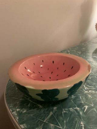 Vintage Holt Howard Ceramic Watermelon Bowl