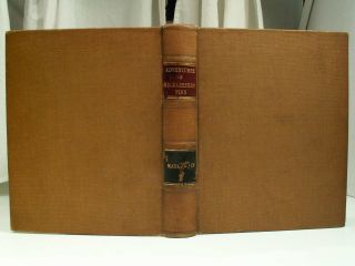 1885 Mark Twain Huckleberry Finn Vg First Edition American Literature Classic