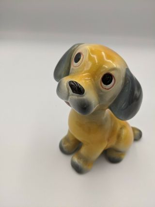Vintage Retro Dog Ornament Made In Italy