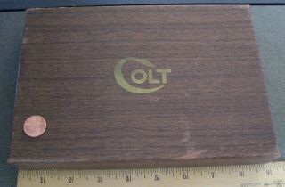 Vintage Colt Pistol Box Cardboard For Colt 1911.  22 Conversion Unit Kit Set ????