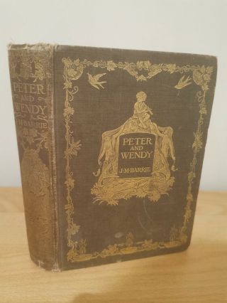 Peter And Wendy J.  M.  Barrie.  Peter Pan.  1911.  1st Edition 1st Print.