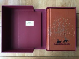 Folio Society 2005 Limited Edition Cervantes,  Don Quixote.  Illus.  Quentin Blake