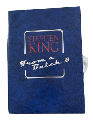Signed - From A Buick 8 By Stephen King - 1st 2002 Limited Edition Box