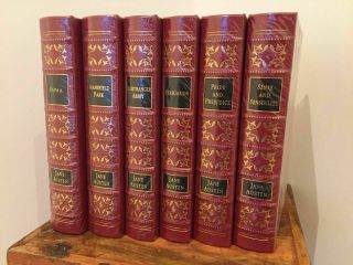 Complete Set Novels of Jane Austen (Easton Press,  leather and) 2