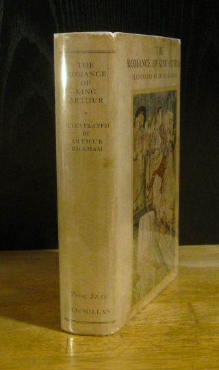 The Romance Of King Arthur (1917) Thomas Mallory,  Arthur Rackham 1st Edition