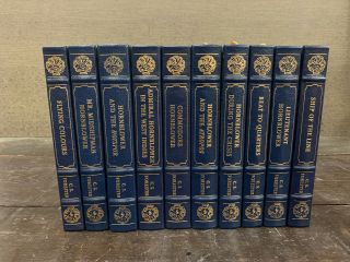 C.  S.  Forester Hornblower Leather Easton Press 10 Volumes - Collector 