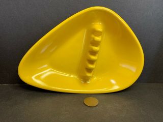 Vintage Yellow Anholt Ashtray,  Willert Home Products Melamine Mid Century Modern