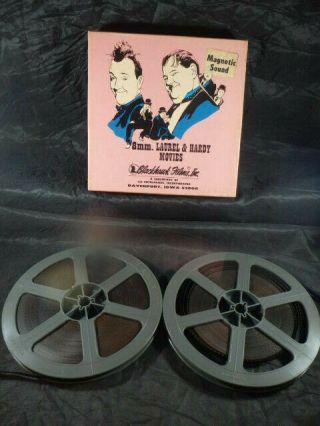 Vtg Laurel & Hardy Bilotto Blackhawk Films 8mm Film
