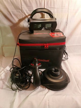 Vintage Cyberstuff Cyberpak Virtual Reality Headset & Controller Sega Dreamcast