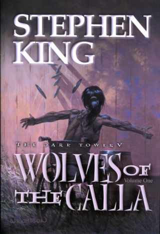 Stephen King The Wolves Of The Calla Signed,  Ltd.  2 Vol.  Hc In Slipcase