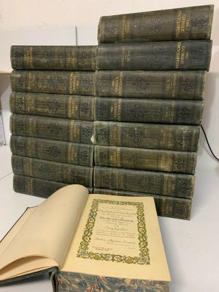 The Catholic Encyclopedia 15 Volumes & Index Complete Set 1907,  1914 R Appleton