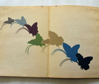 1904 Japanese Woodblock Print Book 1000 BUTTERFLIES 2 Kamisaka Sekka Neo Rimpa 6