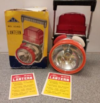 Vintage Kc 6340 Camera Shape Lantern Torch Light.
