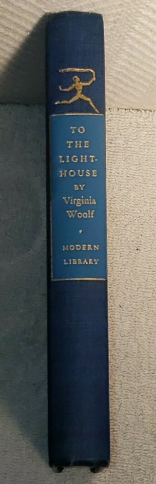 Vintage Virginia Woolf To The Lighthouse 1937 First Modern Library 1st Edition.