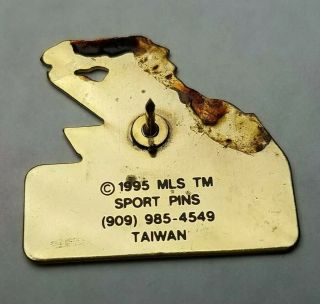 1997 Dallas Burn US OPEN CUP Champion Vtg MLS Soccer Lapel Pin Button Collectibl 2