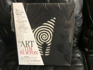 The Art Of Tim Burton Deluxe Signed 1st Edition Book Limited Release