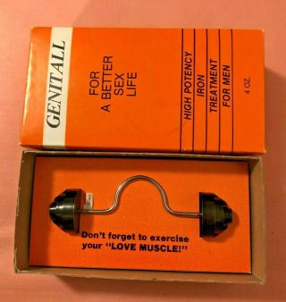 Vintage 1983 Genitall Adult Mens Gag Gift Novelty