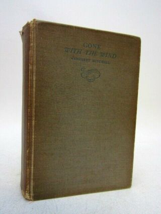 First Edition May 1936 Gone With The Wind Hardcover Margaret Mitchell (110)