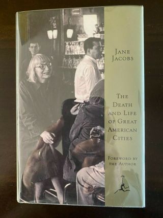 Signed Jane Jacobs The Death And Life Of Great American Cities Modern Library