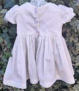 Lovely Vintage / Antique Style Dress For Your Antique Doll Or Teddy Bear 3