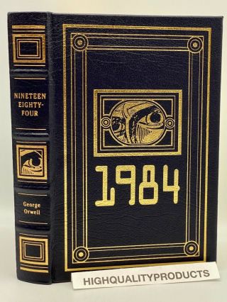 Easton Press 1984 Nineteen Eighty Four Orwell Collectors Limited Vintage Edition