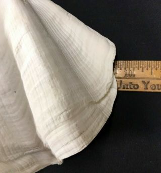 Vintage Ocean Clam Shell White Single 9.  5 