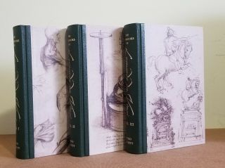 The Notebooks Of Leonardo Da Vinci Three Volume Set Folio Society 3