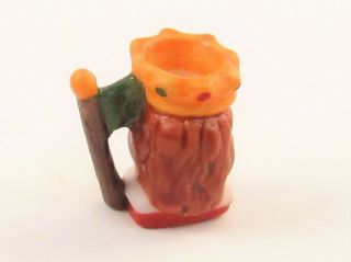 Miniature Carol Pongracic Toby Mug / Jug for Dollhouse or Room Box E105 2