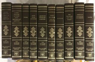 Harvard Classics Collector ' s Edition Set 28 Books 1980 Leather HC 2