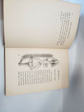 Alice’s Adventures In Wonderland.  1st Edition 1866 Facsimile Appleton 1927 4
