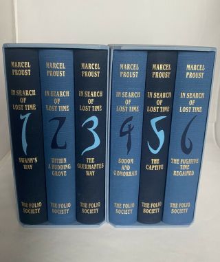 Marcel Proust / Folio Society In Search Of Lost Time Swann 