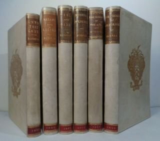 1882 Ruskin 6v Unto This Last Queen Of The Air Political Economy Bindings