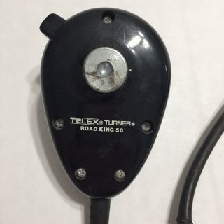 Vintage Telex Turner Road King 56 Handheld Cb Radio Microphone 5 Pin Male