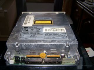 Vintage Toshiba 50 Pin SCSI Caddy Load CD - ROM Drive Internal XM - 3401B 3