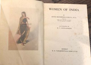 Women Of India By Otto Rothfeld,  First Edition 2