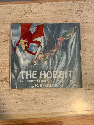 The Hobbit An Illustrated Edition Tolkien 1977 Rankin & Bass 1st Edition Abrams