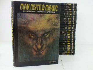 Man,  Myth,  And Magic Complete 24 Volume Set - Encyclopedia Of Supernatural 1970