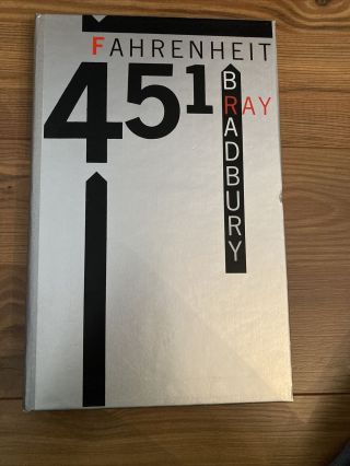 Limited Editions Club Fahrenheit 451 By Ray Bradbury,  638/2000 - Aluminum