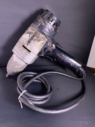 Vintage Ingersoll Rand Ir 1/2 " Electric Impact Wrench Gun Ws550 Model B Usa