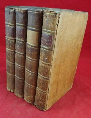 1778 Daniel Defoe,  A Tour Through The Island Of Great Britain,  Maps,  4 Vol Set