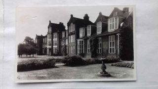 Vintage Postcard,  Real Photo，newnham College，cambridge,  1955,  Eastbourne,  Posted