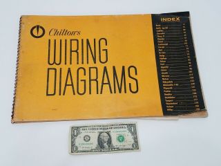 Chilton Vintage Wiring Diagram Schematic Drawings Book 1963 Multiple Car Models