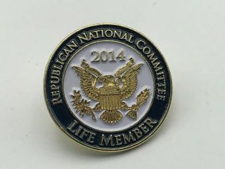 2014 Republican National Committee Life Member Lapel Pin Eagle B1