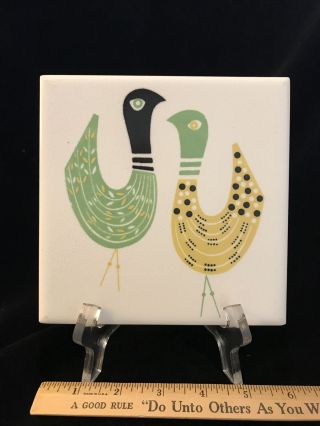 Mid Century Modern Tile By Mosaic Two Birds