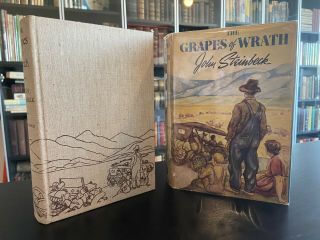 The Grapes Of Wrath - Nf First Edition - John Steinbeck - 9th Printing - 1939