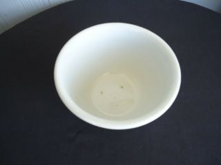 Vintage antique fowler ware Australia pottery mixing bowl white 2