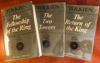 Lord Of The Rings 2nd Ed 1966 All First Printings J.  R.  R.  Tolkien Uk Edition