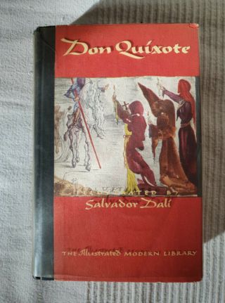 1st Edition Book | 1946 | Don Quixote ‘cervantes’ De La Mancha By Salvador Dali